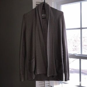 Knit Open Front Cardigan